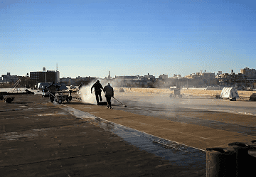 Infrared Roof Moisture Survey: Coca-Cola Bottling Company